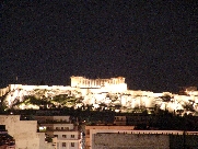 パルテノン神殿夜景